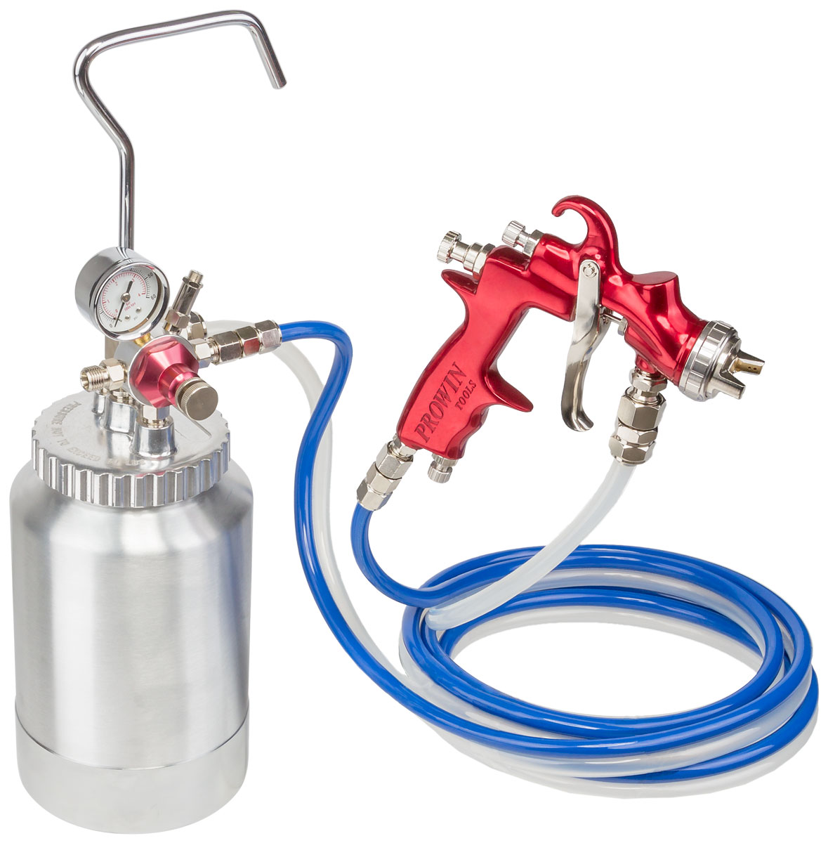 2.5mm 2 Ltr Pressure Feed Spray Gun System